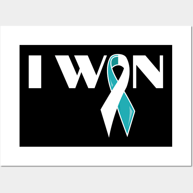 Cervical Cancer Survivor Wall Art by TheBestHumorApparel